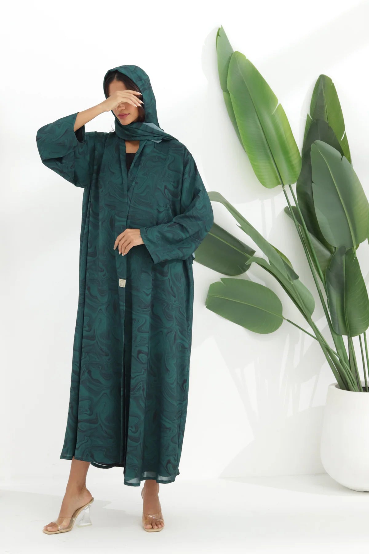 Emerald Tide Abaya